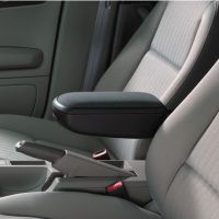 Milotec loketní opěrka - černý semiš, Škoda Octavia 