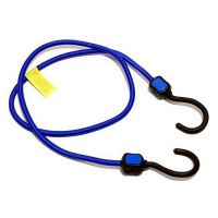 Pružný upínač zakončený háky s držáky HOOK, průměr 8mm,  1x100cm 
