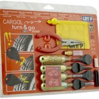 Čtyřdílný hadicový set pro oběh chladící kapaliny, Peugeot 206 XS 1.4/1.6, barva modrá 