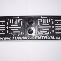 Podložka pod SPZ s potiskem TUNING-CENTRUM.cz, modré písmo 
