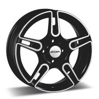 Alu kola Ronal R52 Black, velikost 5,5x15, 1ks 
