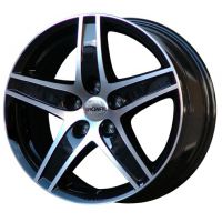 Alu kola Ronal R48 JetBlack, velikost 8x17, 1ks 