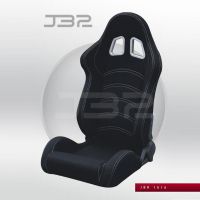 Sportovní sedačka JBR - polohovatelná, barva černá  (na pravou stranu pro spolujezdce), 1ks   