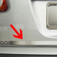 Nerezová lišta hrany kufru Suzuki SWIFT IV  