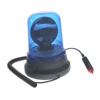 Rotační maják, 12V, modrý magnet 