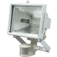 Lampa halogenová s pohyb.senzorem 400W bílá 