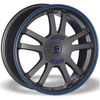 Alu kolo Sparco Rally silver, velikost 7,5x17, 1ks 