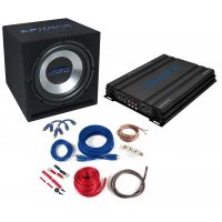 Subwooferový box Crunch CBP1000 + zesilovač GPX1000 