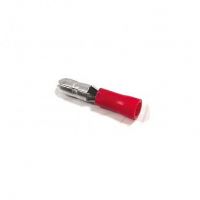 Kolík kulatý izolovaný d 4mm pro průřez vodiče 0.25 mm - 1.5 mm - cena za balení 100ks 