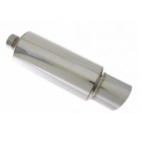 Koncový tlumič výfuku ProRacing MT04 - nerez - 65mm 