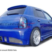zadní nárazník Škoda Fabia, laminát 